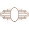 Ekena Millwork Wood Fretwork Pierced Medallion, 30"W x 15"H x 8 1/4"IW x 14 1/4"IH x 3/8"T, Wood (Paint Grade) CMWP30X15X0375EBMF - alternate 1